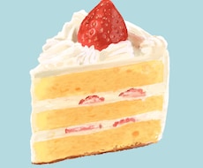 食べ物のイラスト作成いたします 写実な食べ物イラストを作成します。