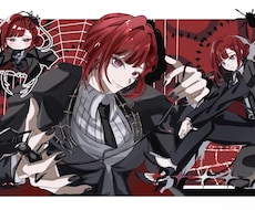 短納期可能◎かわいい詰め込みイラスト描きます 配信用MV、サムネやSNSのアイコンなどなんでも◎