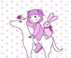 世界観までつくる女の子イラスト制作します イメージ1