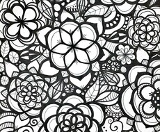 大人の塗り絵や、観賞用としての絵を描きます イメージ1