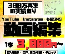 YouTubeもショート動画も編集承ります イメージ1
