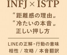 istp×INFJアドバイス致します イメージ1