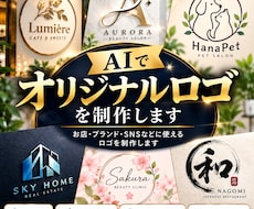 オリジナルロゴを制作します イメージ1