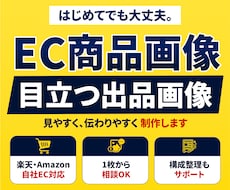 ECサイト・楽天向けの商品画像を制作します イメージ1