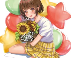 人物イラストをメインにデザインまで対応できます イメージ1
