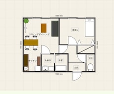 間取り図面を描きます イメージ1