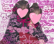 写真のデコレーションやPOP、看板制作をします イメージ1