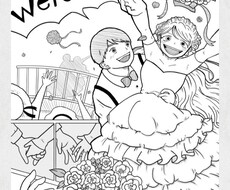 ウエルカムボードイラストを作成します イメージ1