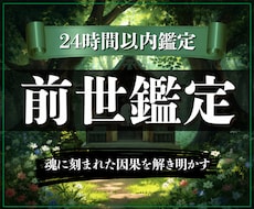 前世・使命・魂の才能を詳細霊視いたします なぜその人生を歩んでいるのか。その答えを前世から紐解きます