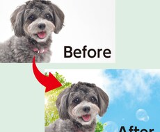 Photoshopでの画像修正・切り抜き承ります イメージ1