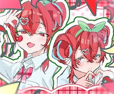 歌みた、mv用|雰囲気を感じられるイラスト描きます イメージ1