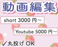 Youtubeショート・TikTok動画作成します 見る人に届く動画作りをお手伝いします