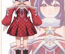 キャラクターの立ち絵を描きます イメージ1