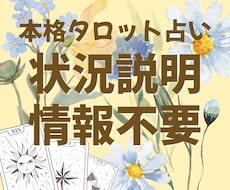 生年月日・名前不要・本格タロットで占います イメージ1