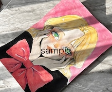 透明水彩×繊細タッチ。世界観のある美少女を描きます イメージ1