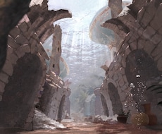 幻想風景・背景イラスト・コンセプトアート制作します