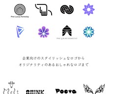 幅広くロゴデザインします イメージ1
