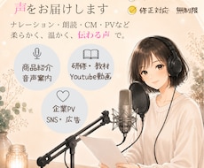 即日対応可能！自然なナレーションをお届けします イメージ1