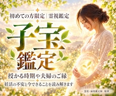 子宝鑑定｜命を迎えるために必要なことを霊視します イメージ1