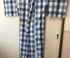 単衣の着物お仕立ていたします 木綿,ウールの反物,リネンやお好みの洋服地でオリジナルキモノ