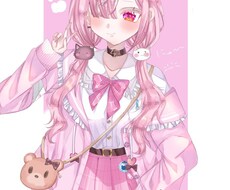 パッキリとした色塗りの可愛いイラストを提供します イメージ1