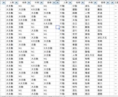 【姓名判断】期間限定500円！名付け検討用Excelシート売ります。(２文字名のみ)