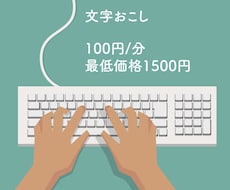 最短翌日納品☆動画・音声データの文字おこします 1分100円〜文字起こし代行します。寿司打高級コースクリア