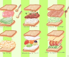 おいしそう！と言われる食べ物のイラスト描きます イメージ1