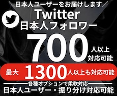 Twitter日本人フォロワー700人増やします 日本人ユーザー中心に自然な認知拡大をサポートします