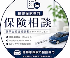自動車保険の契約や事故の相談に乗ります 損保15年・事故対応11年、営業4年の経験者です