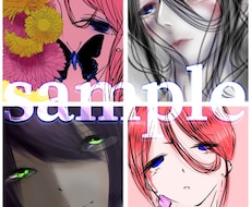 イラスト制作致します イメージキャラや一次創作キャラのアイコンで他と差を付けよう！