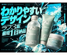 ポップでシンプルな美容、化粧品をデザインします イメージ1