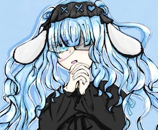 SNS用の可愛い女の子のアイコンお描きします イメージ1