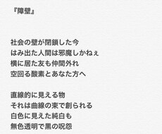 ラップのリリック、作詞をします イメージ1