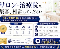サロン・治療院経営者向けに集客のご相談に乗ります イメージ1