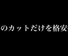 格安で動画のカットのみを行いますます イメージ1
