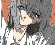 アニメ風のキャラクターイラストをお描きします イメージ1