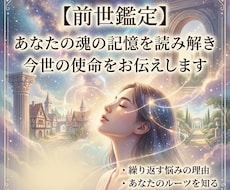 あなたの魂の記憶を読み解き今世の使命をお伝えします イメージ1