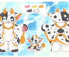ケモノ系キャラクターのデザインを考えます イメージ1
