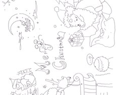 クリスマスシーズン到来。イラストお届けします イメージ1
