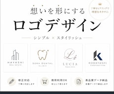 想いが伝わる、洗練されたロゴを制作いたします イメージ1