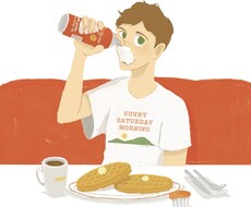 ポップなイラストで喜んでいだけます イメージ1