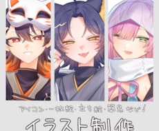かわいいアイコン、イラスト描きます イメージ1