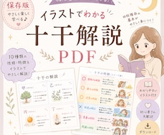 イラストでわかる十干解説PDFをお届けします イメージ1