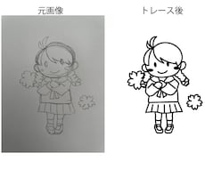 手書きイラスト・画像・ロゴをAIデータ化します イメージ1