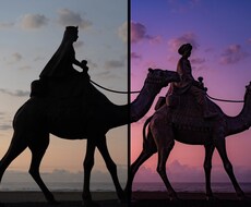 撮影したデータを画像編集します イメージ1