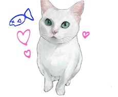 似顔絵やペットを可愛く丁寧に描きます イメージ1