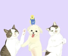 ペットの似顔絵オーダーお受けします イメージ1