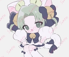 平成っぽい可愛いSD ミニキャラ描きます