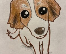 卒業、退職、結婚などの節目に似顔絵を描きます イメージ1